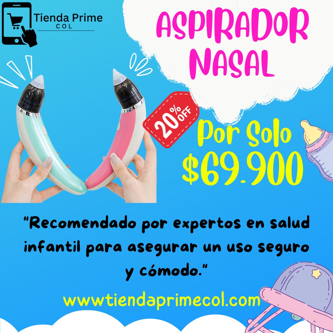 ASPIRADOR NASAL BEBES 👶🤰✨